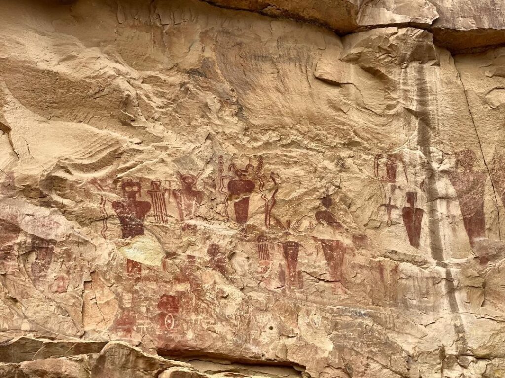 Petroglyphs in Moab Utah