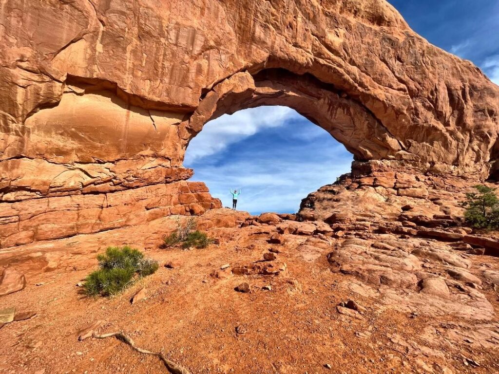 The Window in Arches National Park Moab, Utah