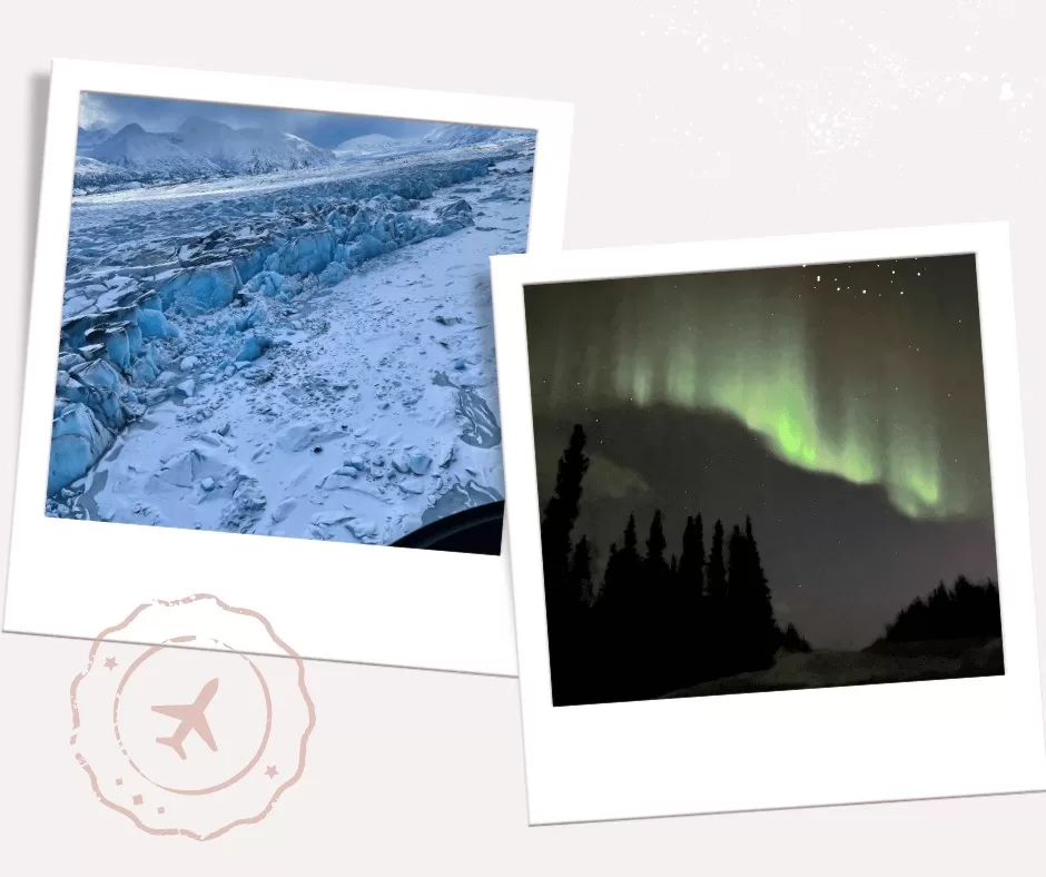 Northern Lights in Alaska Sky 