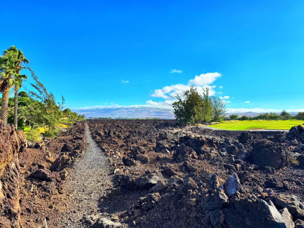 Walk through lava rock in the Perfect Big Island Itinerary