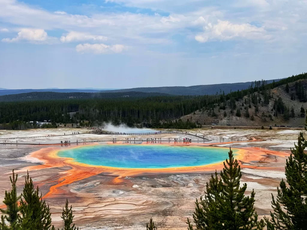 Grand Prismatic in Yellowstone