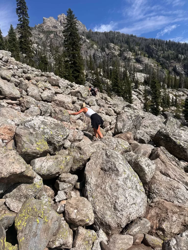 Delta lake hike