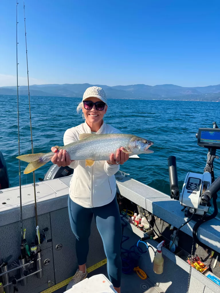 Fishing on Flathead Lake