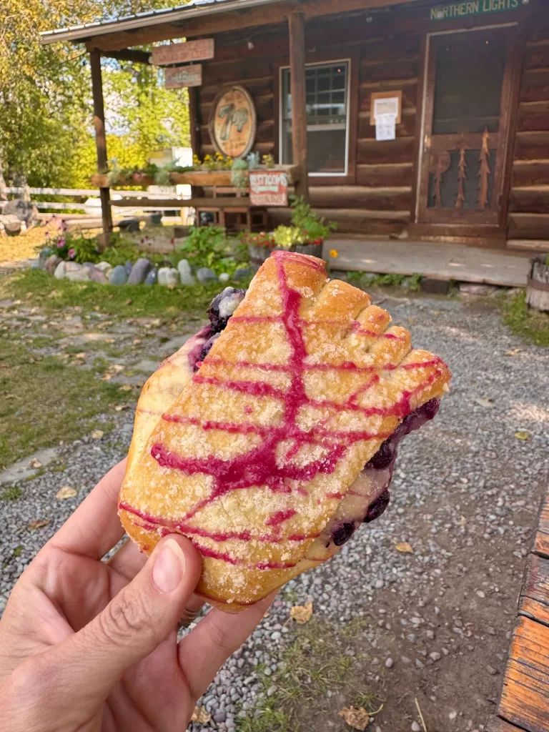 Huckleberry bear claw
